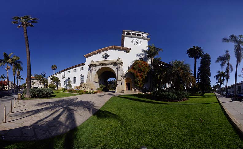 Santa Barbara County Court House, January 4, 2009